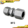 Stainless Steel Bulkhead Female Connector Tube Fittings